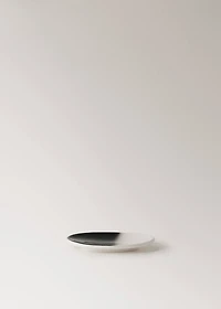 Earthenware soap dish with gradient effect