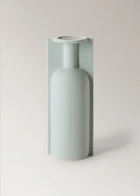 Large earthenware bottle vase