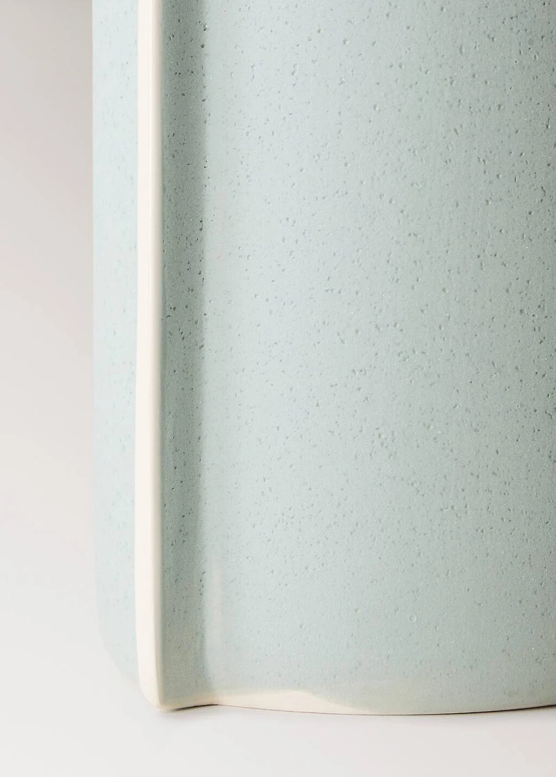 Large earthenware bottle vase