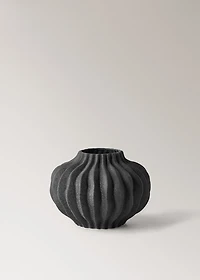 organic earthenware vase