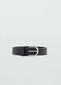 Leather-effect belt