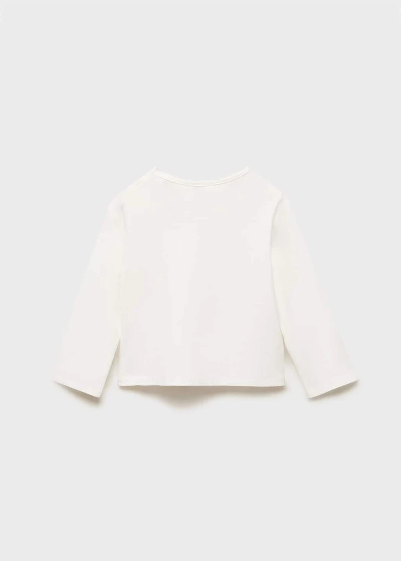 Embossed printed t-shirt