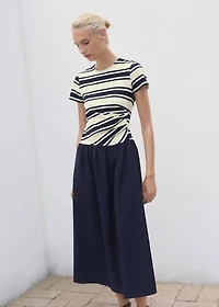 Mixed striped dress