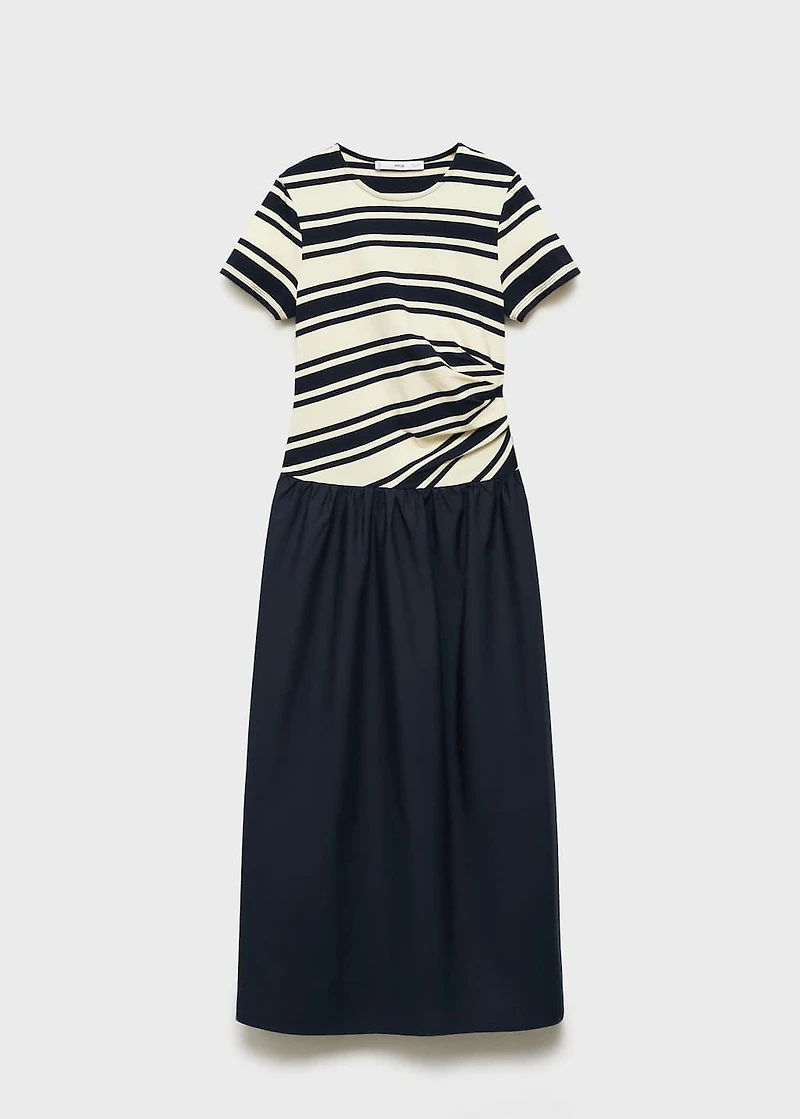 Mixed striped dress