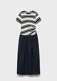 Mixed striped dress