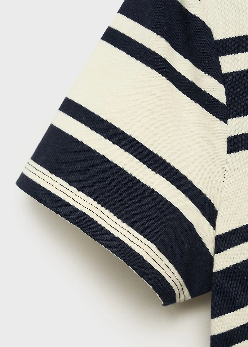Mixed striped dress