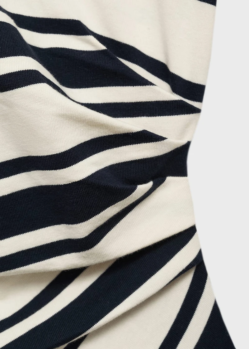 Mixed striped dress