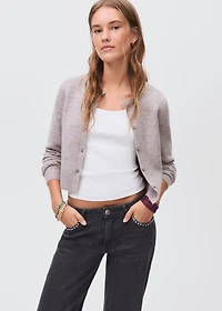 Straight-fit jeans with studs