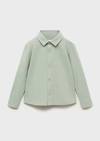 Cotton knit shirt