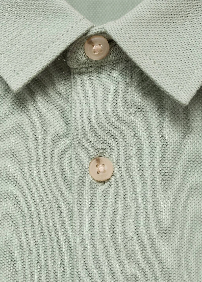 Cotton knit shirt