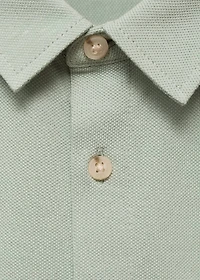 Cotton knit shirt