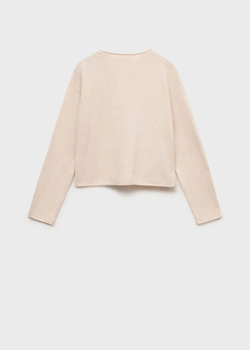 Long sleeves knit cardigan