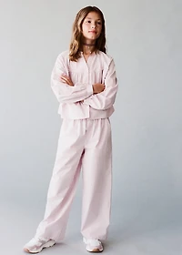 Striped cotton shirt