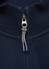 Printed cotton sweatshirt