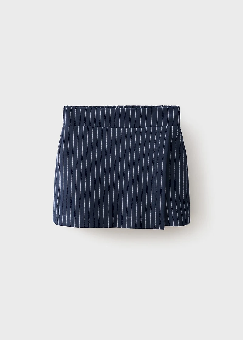 Striped skort