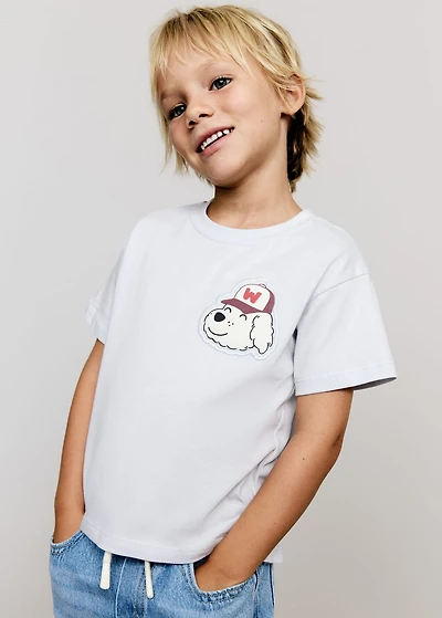 Dog printed T-shirt