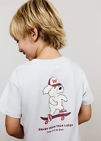 Dog printed T-shirt
