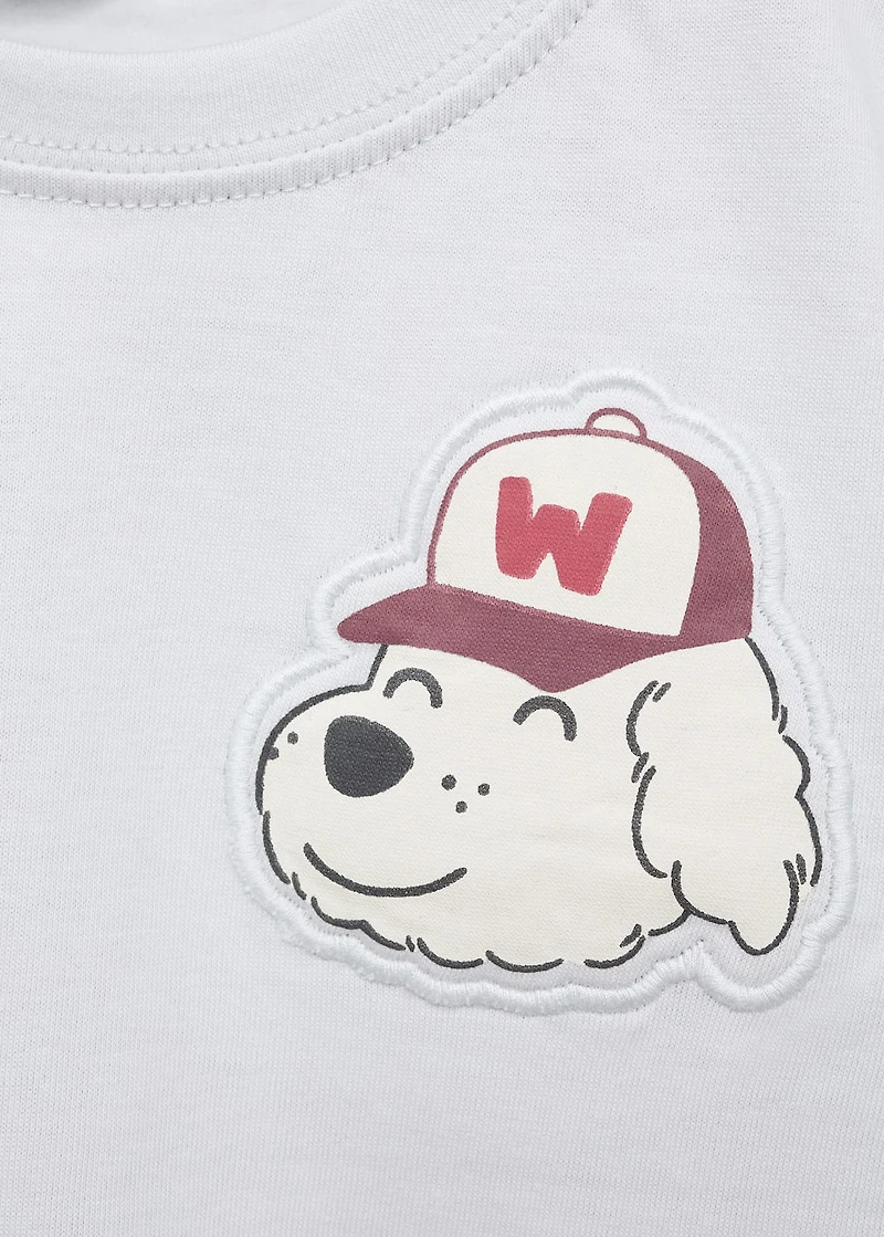 Dog printed T-shirt