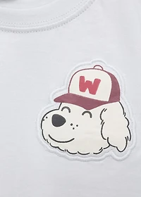 Dog printed T-shirt