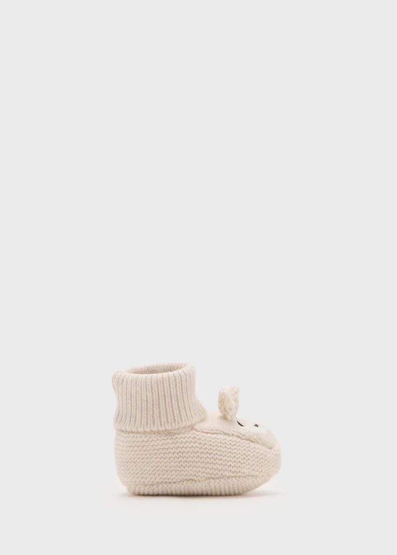 Booties with little ears
