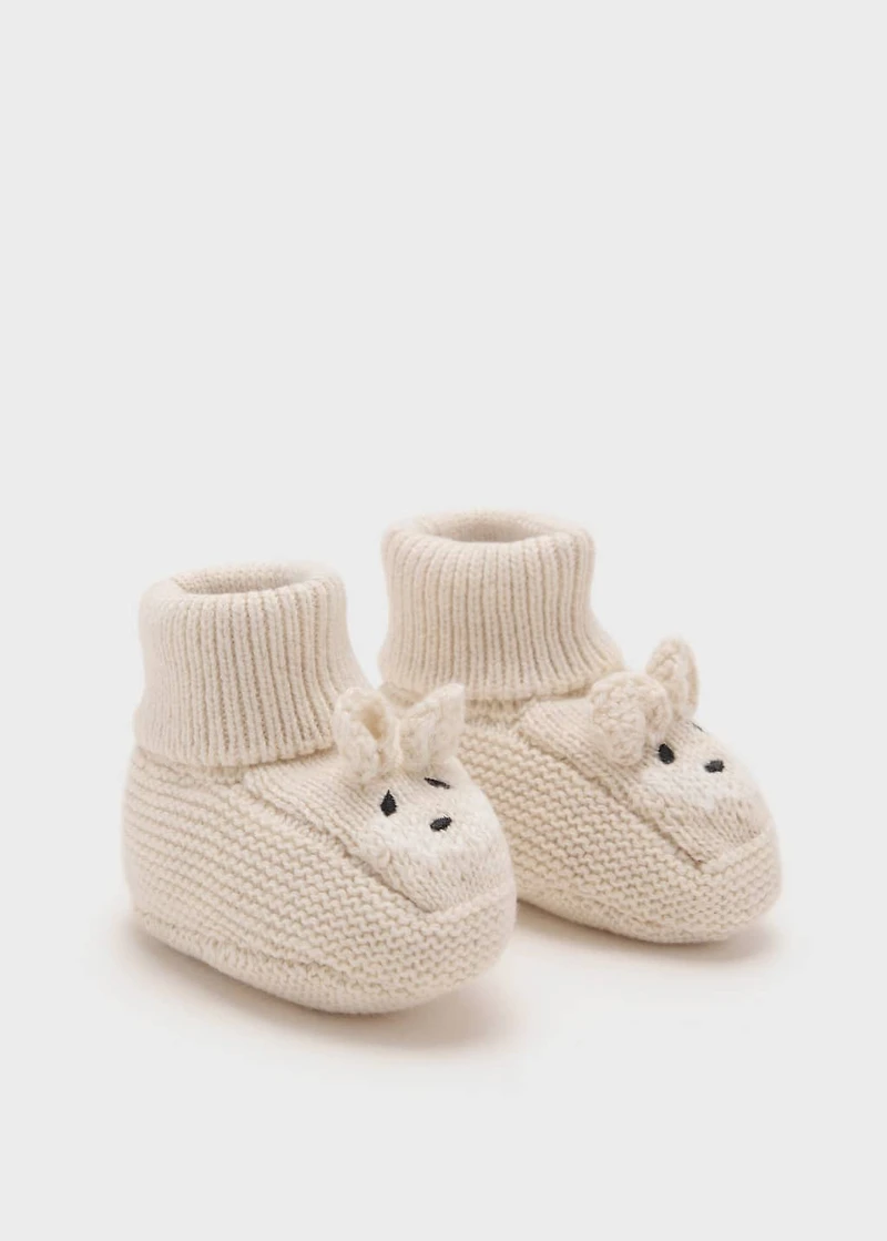 Booties with little ears
