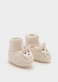 Booties with little ears