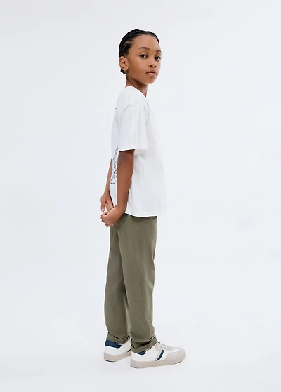 Elastic waist pants