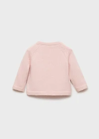Buttons detail knit sweater