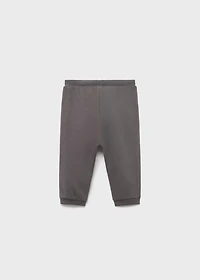 Cotton drawstring joggers
