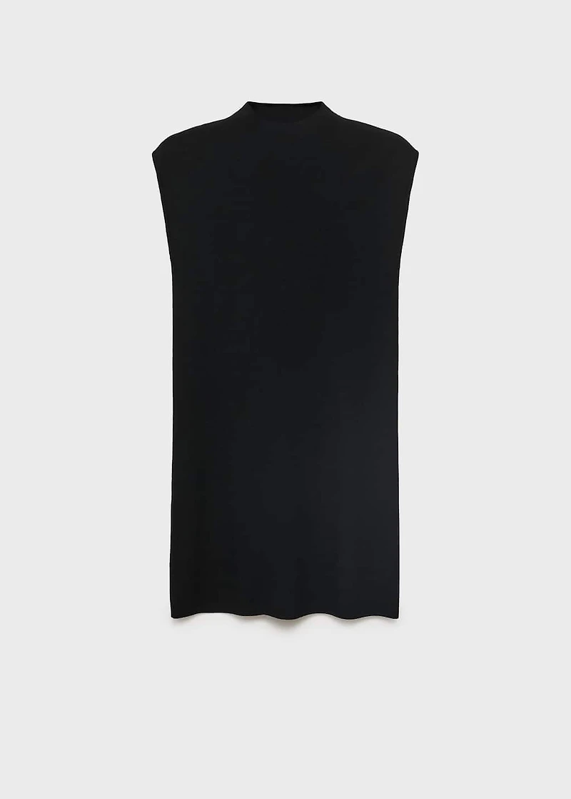 Short knitted dress
