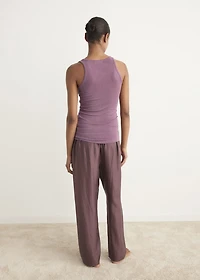 Cashmere pajama top