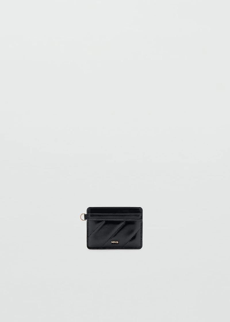 Quilted cardholder