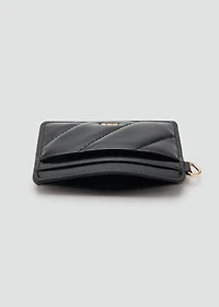 Quilted cardholder