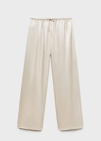 Silk pajama pants