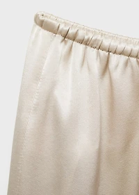Silk pajama pants