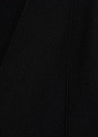 Knitted jacket with jewel buttons