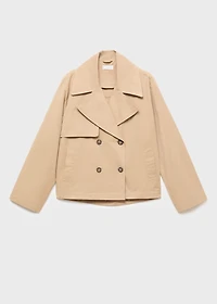 Short trench coat