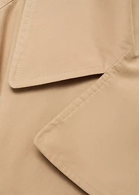 Short trench coat