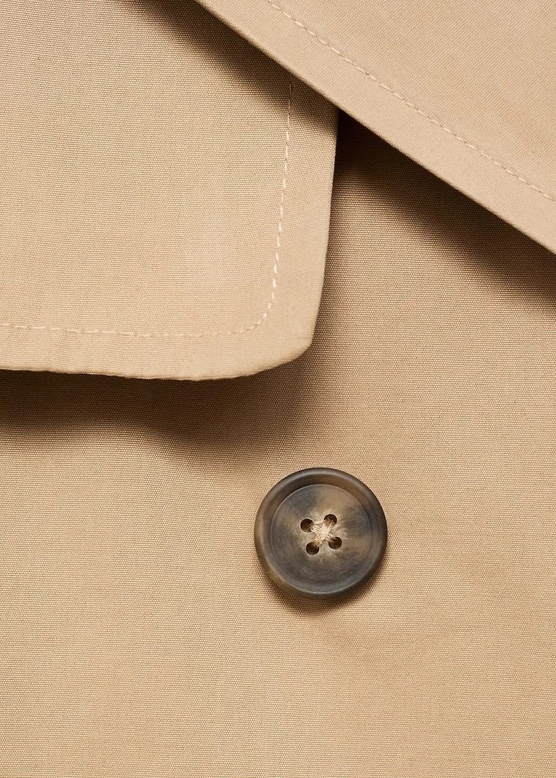 Short trench coat