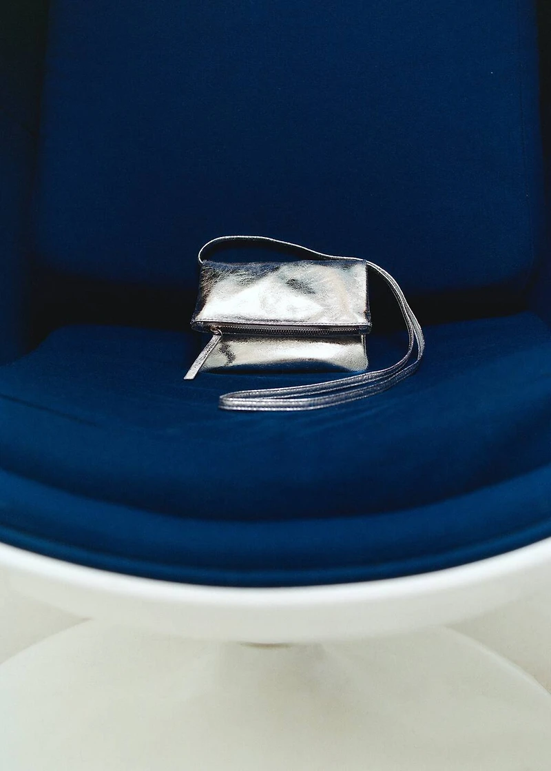 Metallic-effect bag