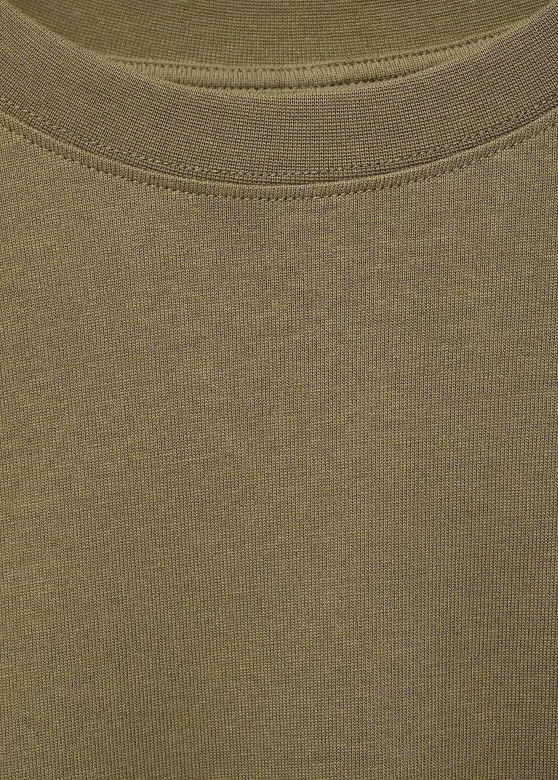 100% cotton relaxed-fit sweatshirt