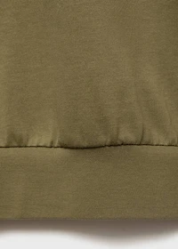 100% cotton relaxed-fit sweatshirt