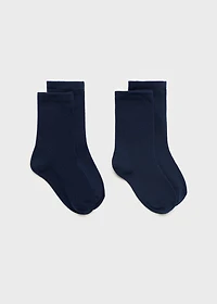 2 pack patterned socks