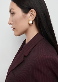 Straight-fit suit jacket