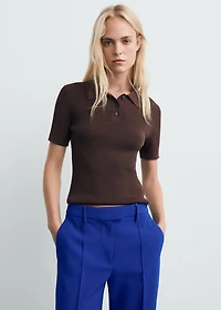 Straight mid-rise pants