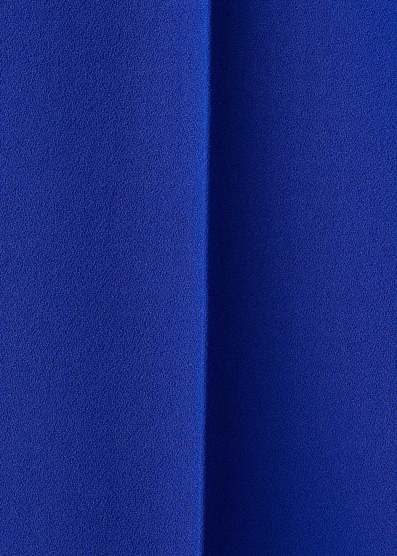 Straight mid-rise pants
