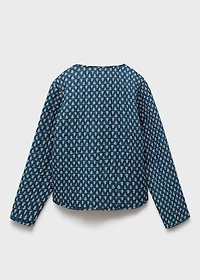 Printed cotton jacket