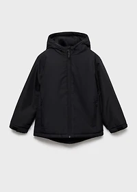 Hooded coat