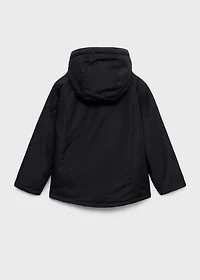 Hooded coat