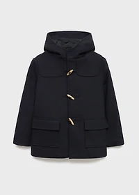 Wool duffle coat